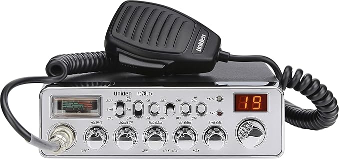 Uniden PC78LTX 40-Channel Trucker's CB Radio with Integrated SWR Meter